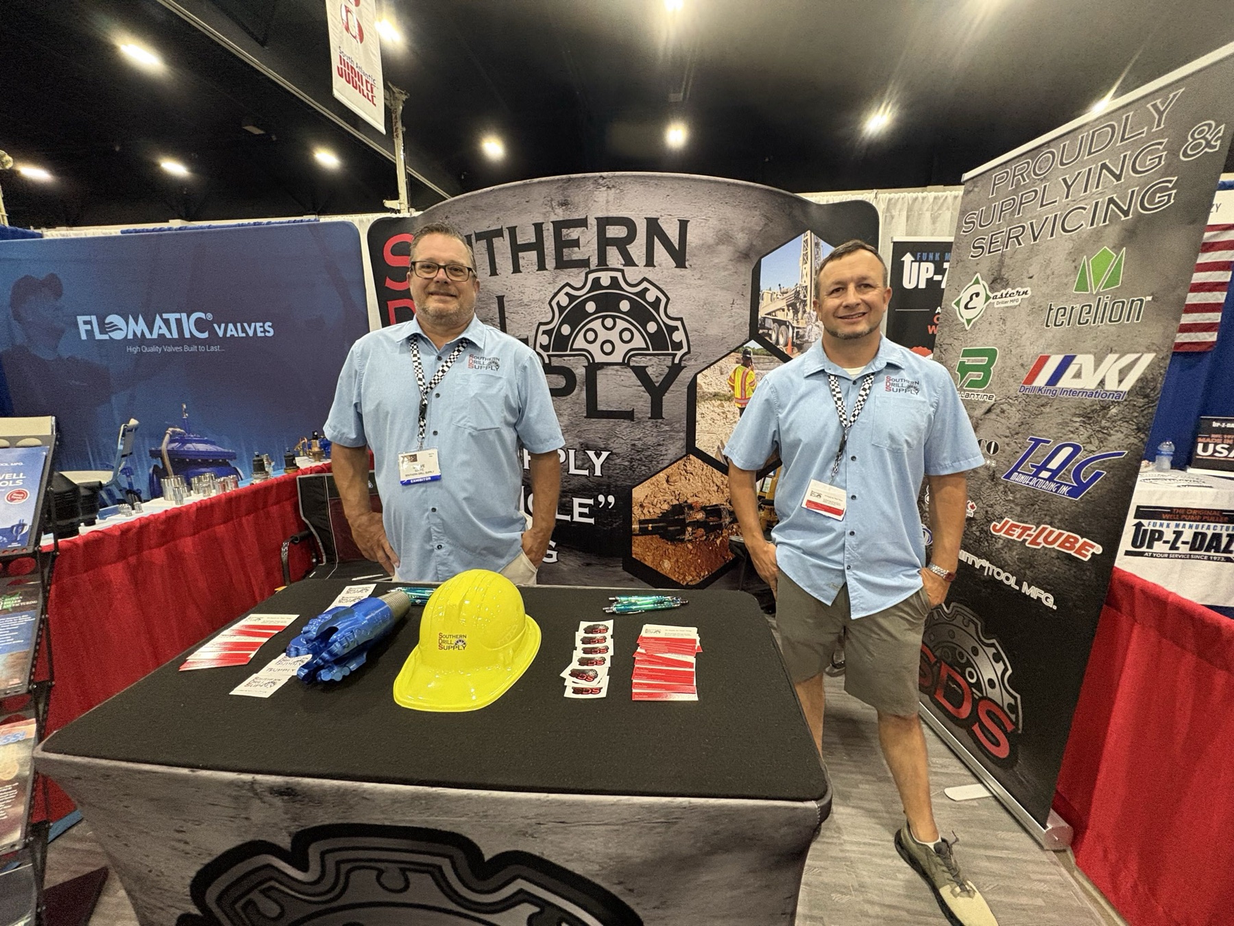 Southern Drill Supply team at the South Atlantic Jubilee 2026 booth